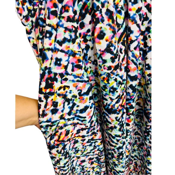 Athleta Sunbeam Easy Breezy Multicolor Spaghetti Strap Midi Dress - Picture 6 of 12